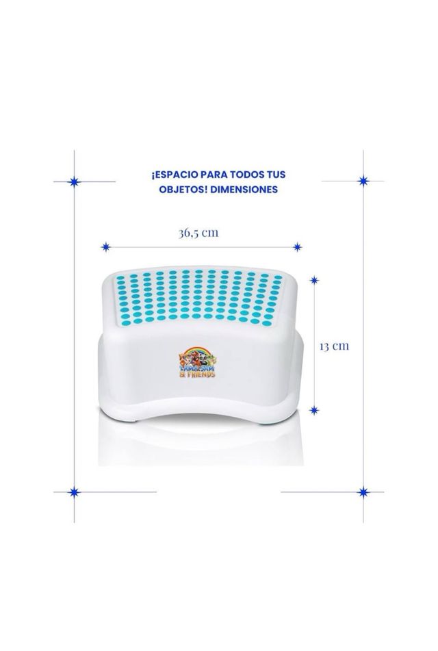 Sgabello per bambini Lama Sam - Antiscivolo