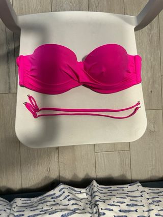 Bikini rosa e multicolor