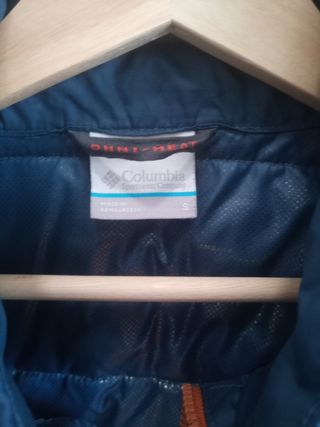 Chaqueta Columbia azul - Talla S