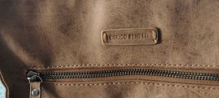 Bolso bandolera marrón unisex