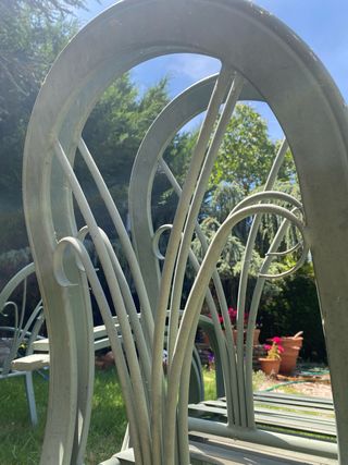 Sillas jardín metal - verde