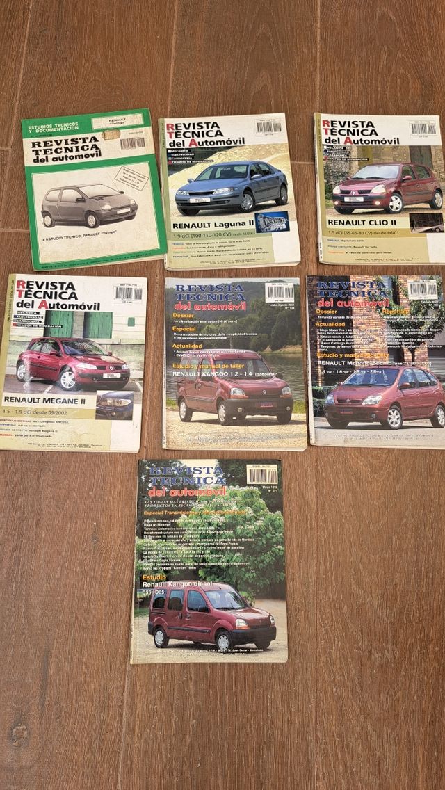 Revistas técnicas de reparación del automóvil