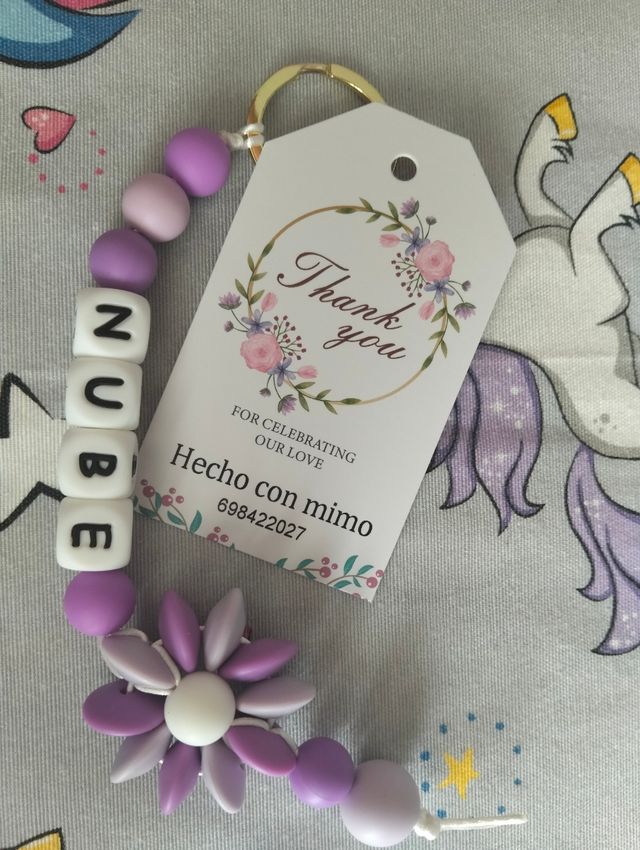 Llavero de silicona personalizado