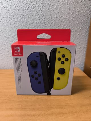 Mandos Nintendo Switch Joy-Con (2) Azul y amarillo