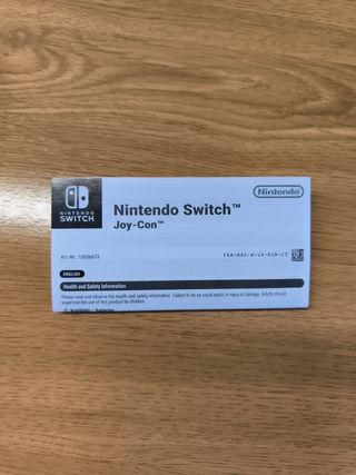 Mandos Nintendo Switch Joy-Con (2) Azul y amarillo