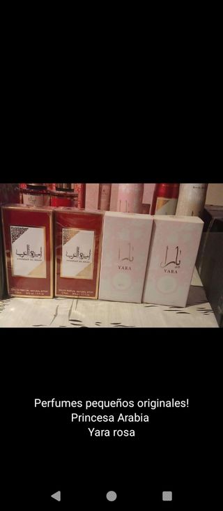 Perfumes Princesa Arabia Yara