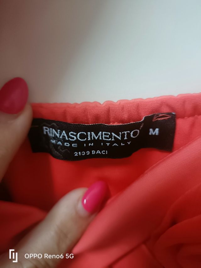 Vestitino rosso cerimonia Tg M