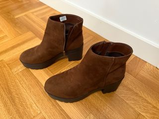 Botines Marrón plataforma
