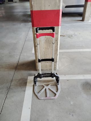 Carretilla plegable extensible