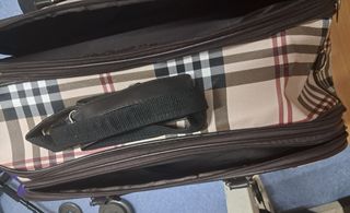 Bolsa viaje beige-marrón