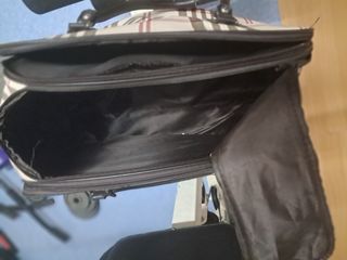 Bolsa viaje beige-marrón