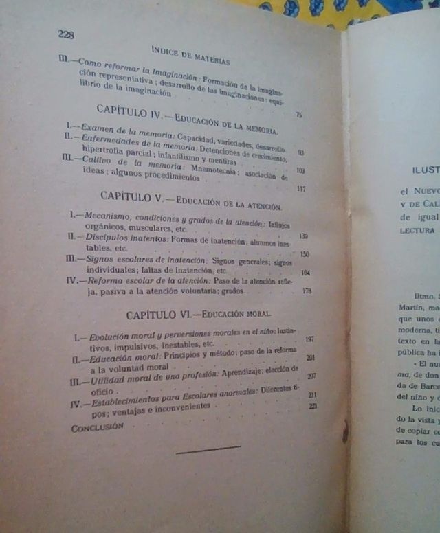 Pack Educacíon de Anormales años 1916 y 1917
