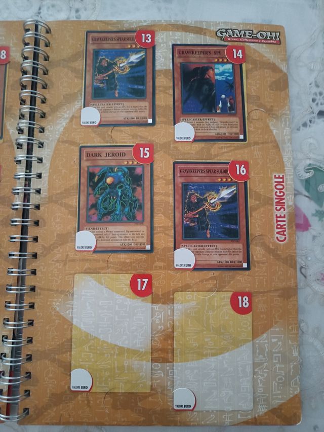 Raccoglitore Game-Oh! Yu-Gi-Oh!