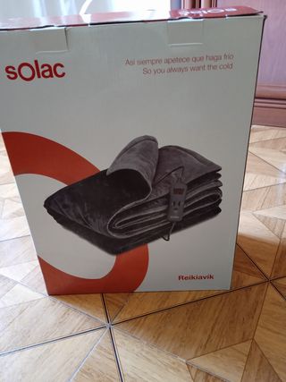 Manta eléctrica Solac Reikiavik