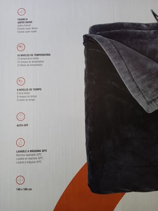 Manta eléctrica Solac Reikiavik