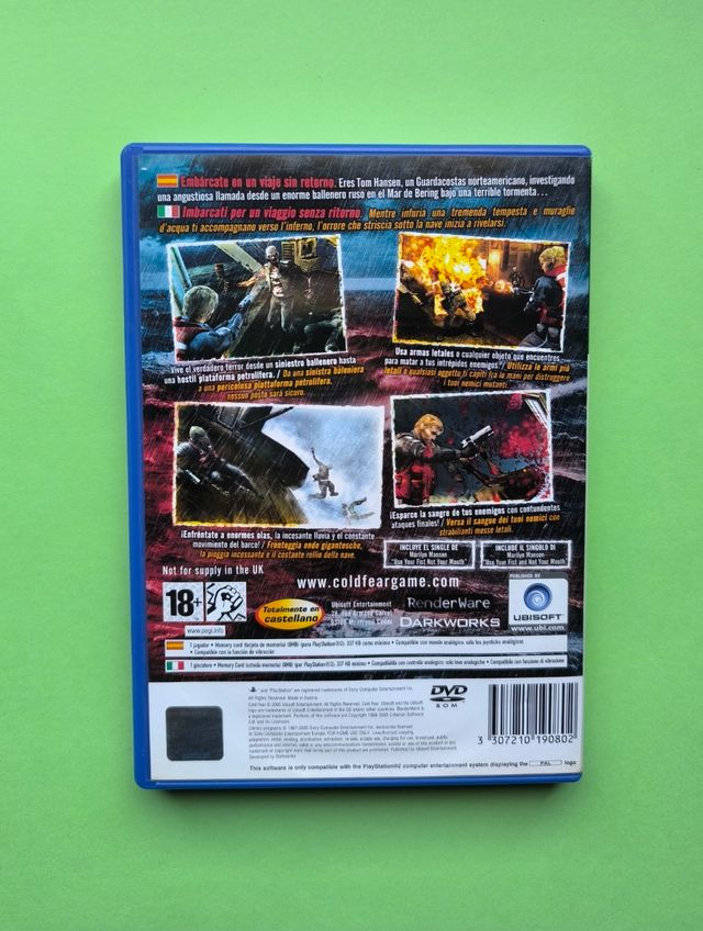 PS2 Cold Fear - Survival Horror