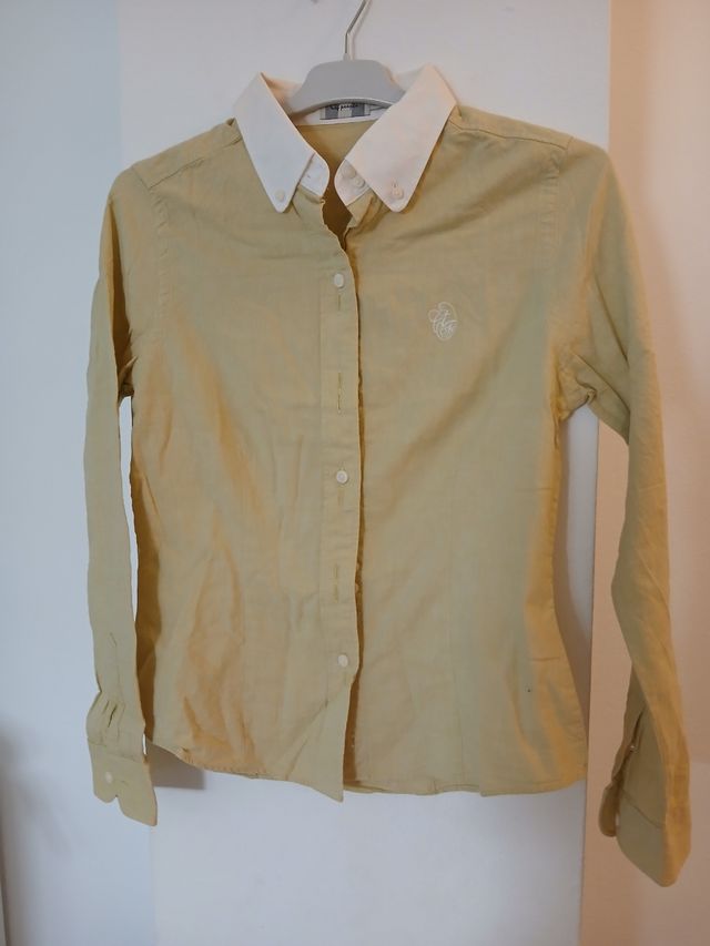 Camisa amarilla mujer - Talla M