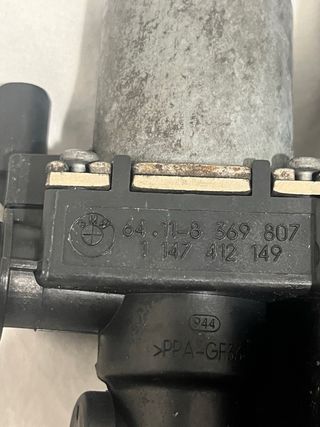 Válvula calefacción BMW X3 64118369807