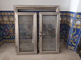 Ventana aluminio 2 hojas