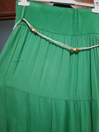 Falda larga verde - Talla S/M