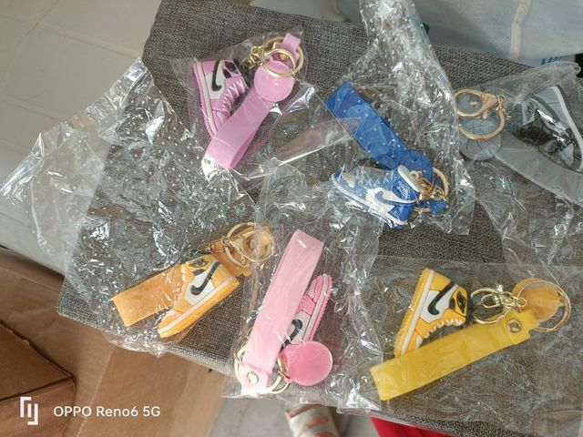 Portachiavi Scarpe Sneaker - 5pz