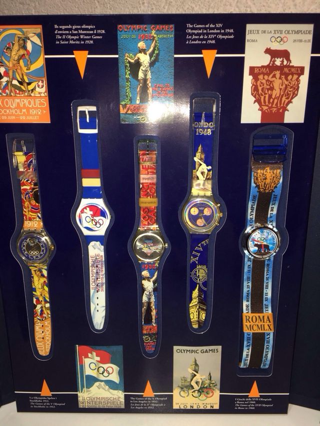 Swatch: Relojes Olimpiadas (12)