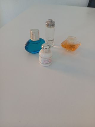 Miniaturas perfumes variadas