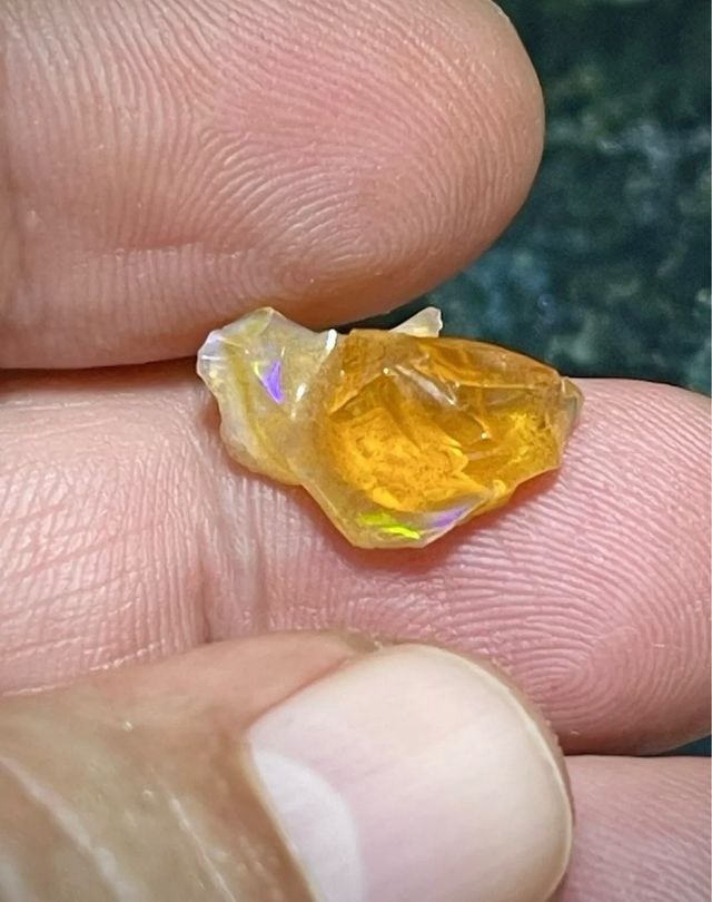 Opal natural etíope - 3 piezas