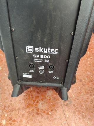 Altavoces pareja 600W 15" - pareja pasivos 15"