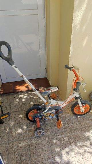 Bicicleta niño 12" con ruedines