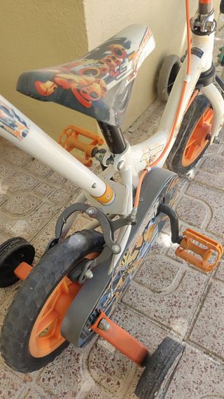 Bicicleta niño 12" con ruedines