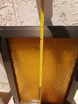 Ventana de cristal emplomado