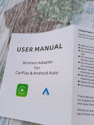 Adattatore Wireless CarPlay Android Auto