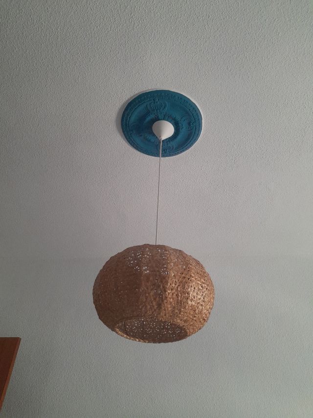 Lámpara techo Leroy Merlin | Ratan