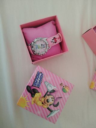 Reloj Minnie Mouse rosa
15€ cada uno