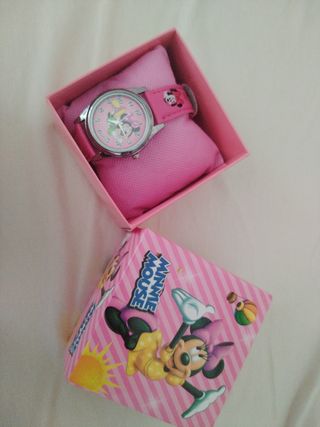 Reloj Minnie Mouse rosa
15€ cada uno