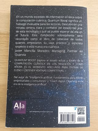 Libro computación cuántica aplicada: Quantum Boost