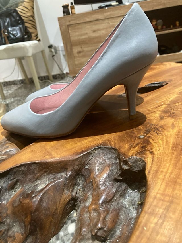 Zapatos tacón Luca Box - Gris