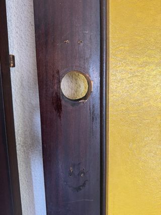 2 Puertas Cristal Amarillo Retro
