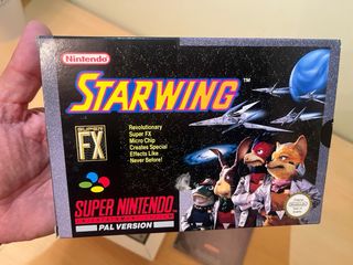 Starwing Snes PAL españolizado Lamee semiprecintad