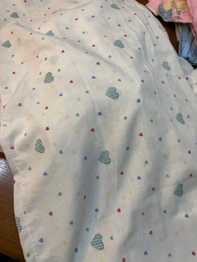 Sábanas infantiles - Ositos y corazones