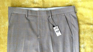 Pantalones vestir Express Gris Marrón W32x32