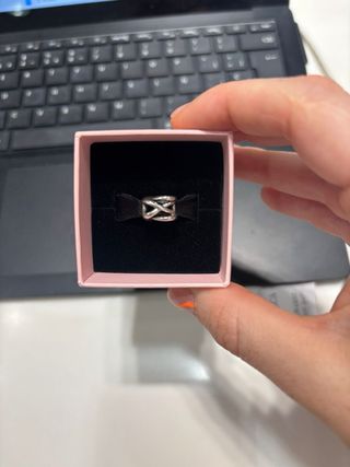 Charm Pandora Corazón Entrelazado Plata
