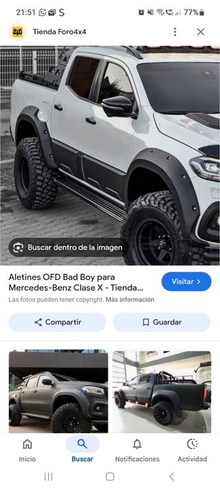 Aletines OFD Bad Boy Mercedes Benz Clase X