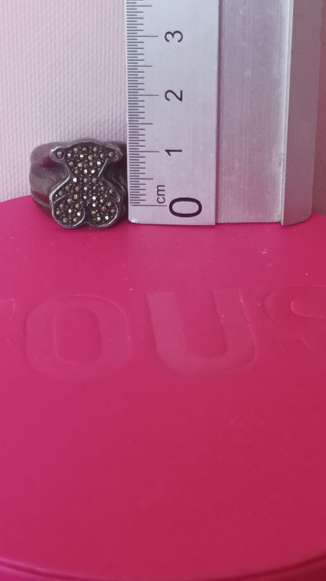 Conjunto Tous oso | anillo y pendientes