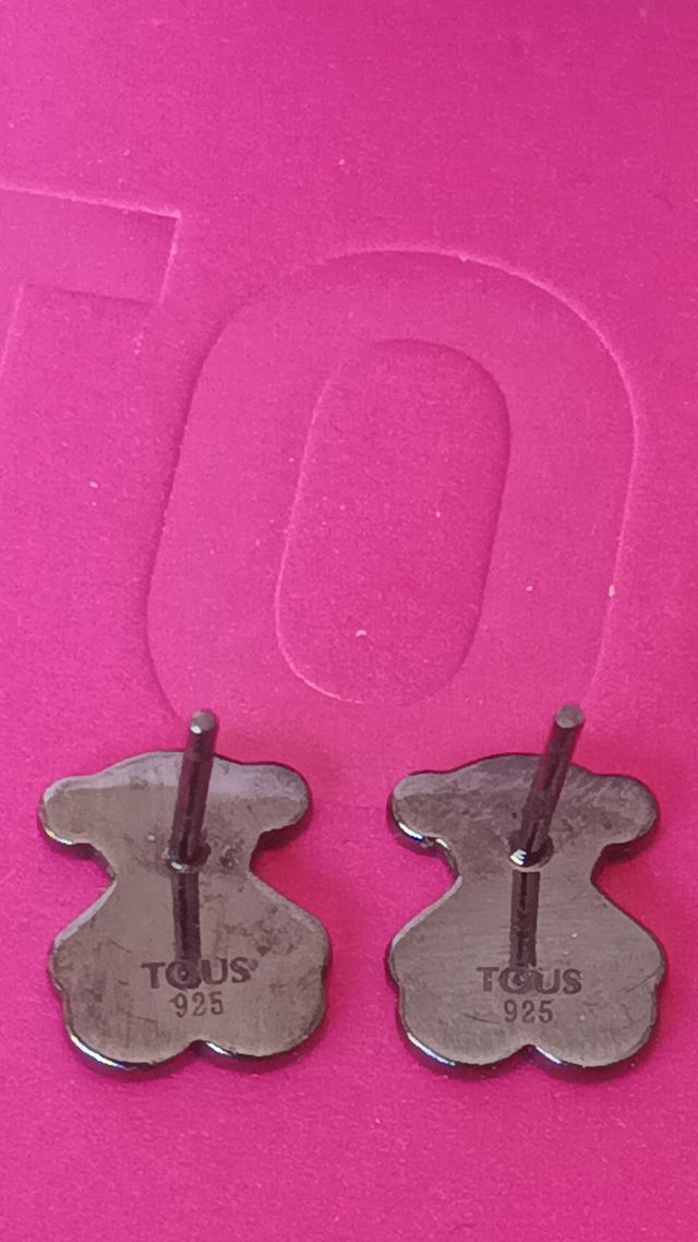 Conjunto Tous oso | anillo y pendientes