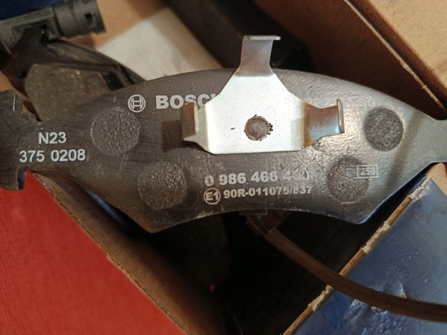 Pastillas freno Bosch - Ford Fiesta/Escort/Sierra