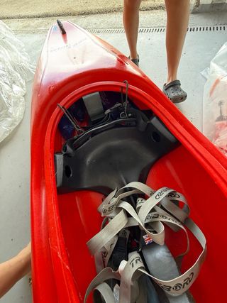 Kayak Whiprlash - Rojo anaranjado