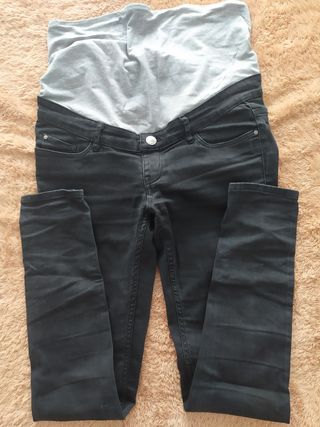 Pantalones premamá esmara negros - L
