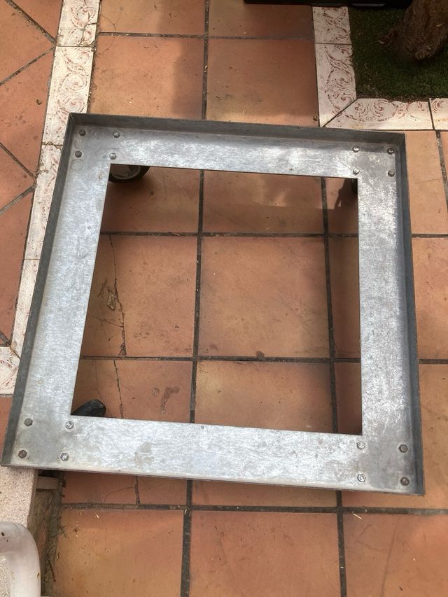 Carrito grande plataforma con ruedas